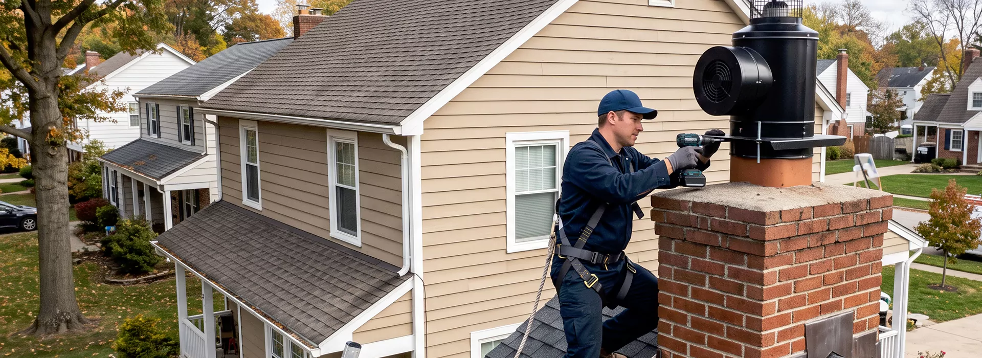 Chimney Fan Installation in Cherry Hill, NJ