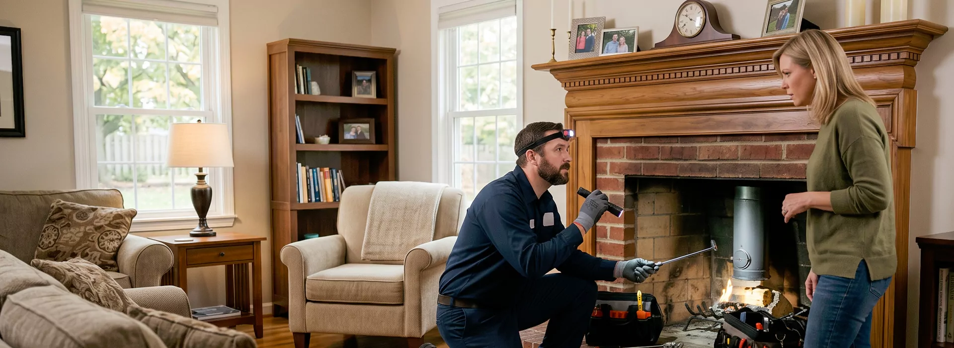 Fireplace Safety Inspection Cherry Hill, NJ