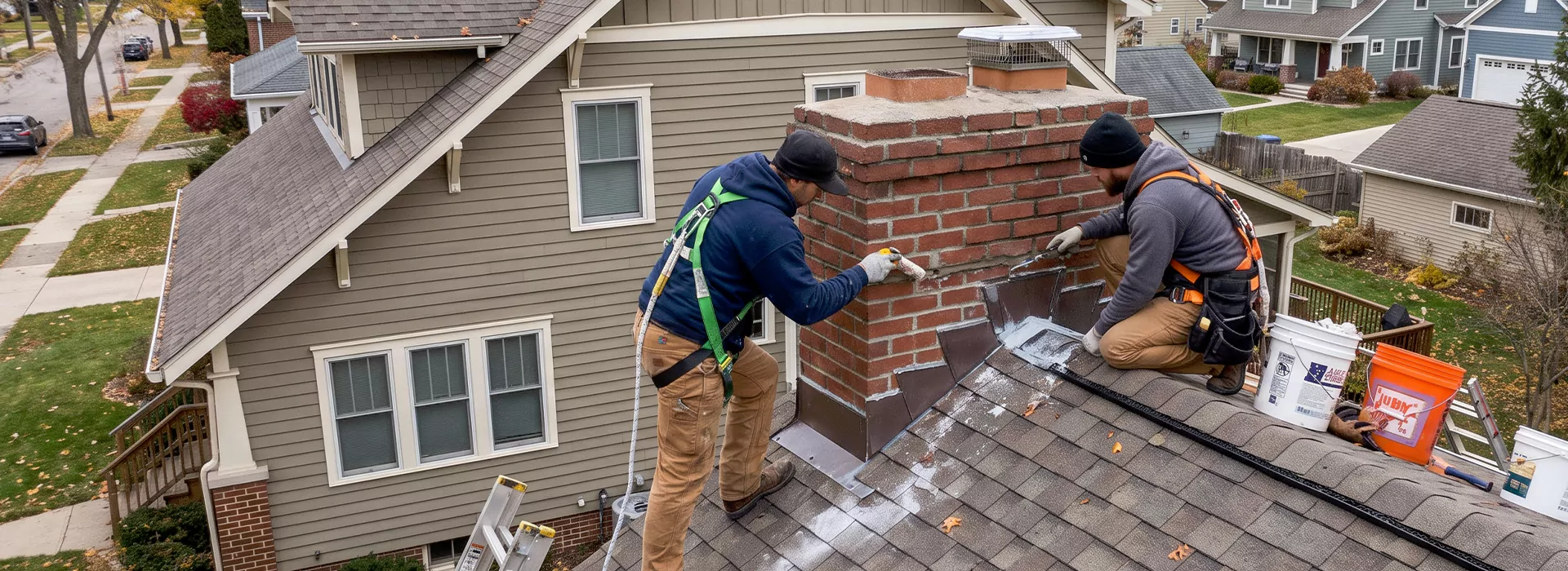 Leaking Chimney Repair in Cherry Hill, NJ
