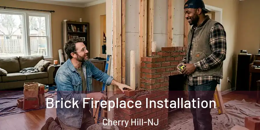 Brick Fireplace Installation Cherry Hill-NJ