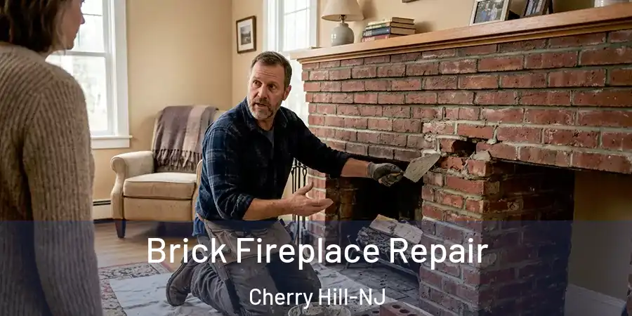 Brick Fireplace Repair Cherry Hill-NJ