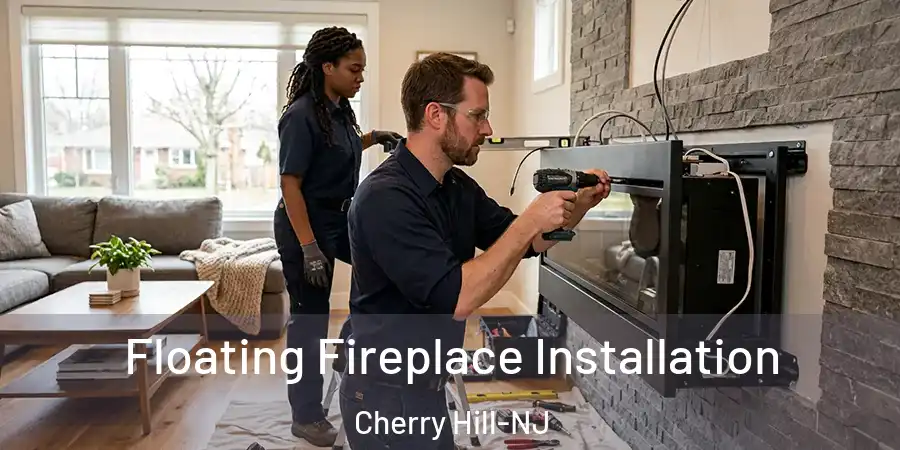 Floating Fireplace Installation Cherry Hill-NJ