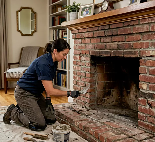 Certified Brick Fireplace Repair Company: Your Local Fireplace Masonry Repair Team in Cherry Hill, NJ