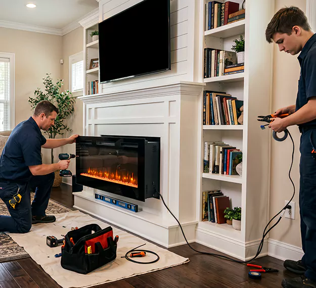 Certified Electric Fireplace Installation Company: Your Local Electric Fireplace Contractors in Cherry Hill, NJ!