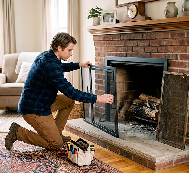 Certified Fireplace Screen Replacement Company: Your Local Fireplace Cover Replacement Team in Cherry Hill, NJ