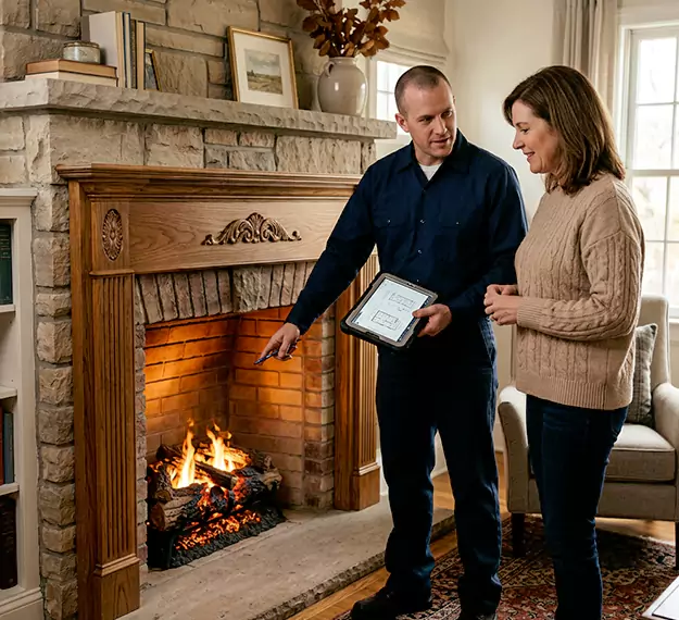 Why Cherry Hill Homeowners Choose Our Electric Fireplace Logs Team?