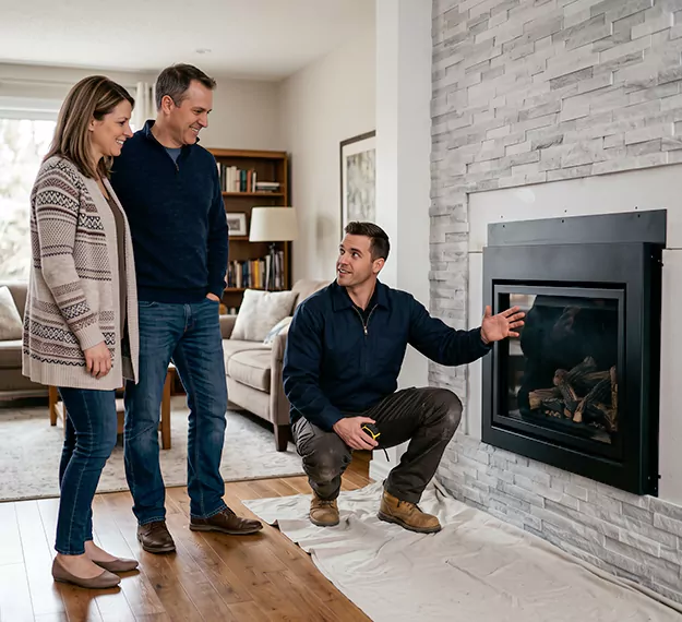 Why Cherry Hill Homeowners Choose Our Fireplace Insert Installation Team?