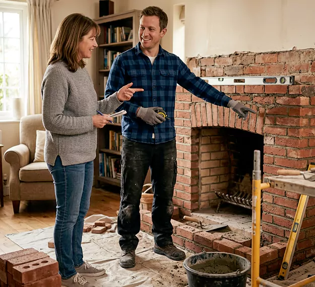 Why Cherry Hill, NJ Homeowners Choose Our Fireplace Rebuild Team?