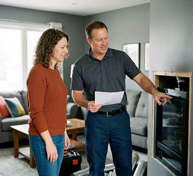 Why Cherry Hill Homeowners Choose Our Gas Fireplace Installation Team?