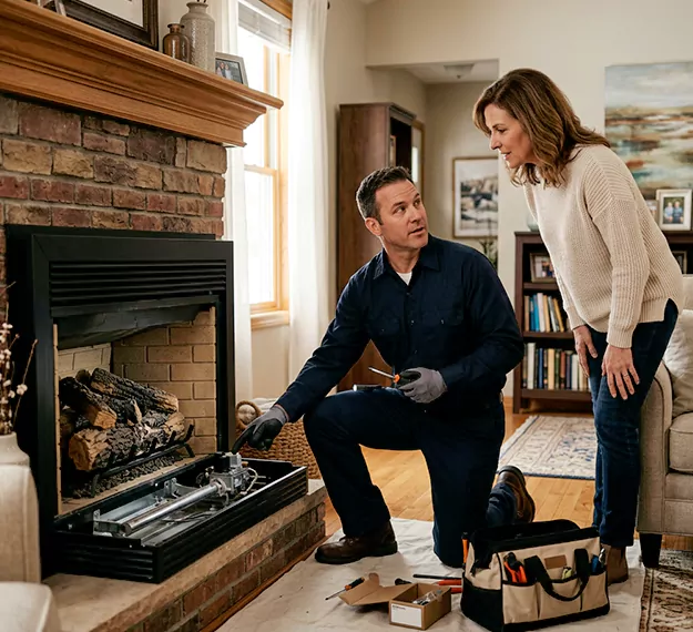 Why Cherry Hill Homeowners Choose Our Gas Fireplace Repair Team?