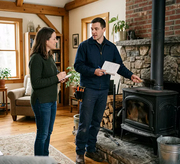 Why Cherry Hill Homeowners Choose Our Wood Stove Cleaning Team?