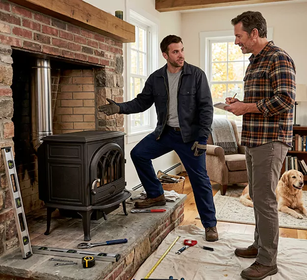 Why Cherry Hill Homeowners Choose Our Wood Stove Installation Team?