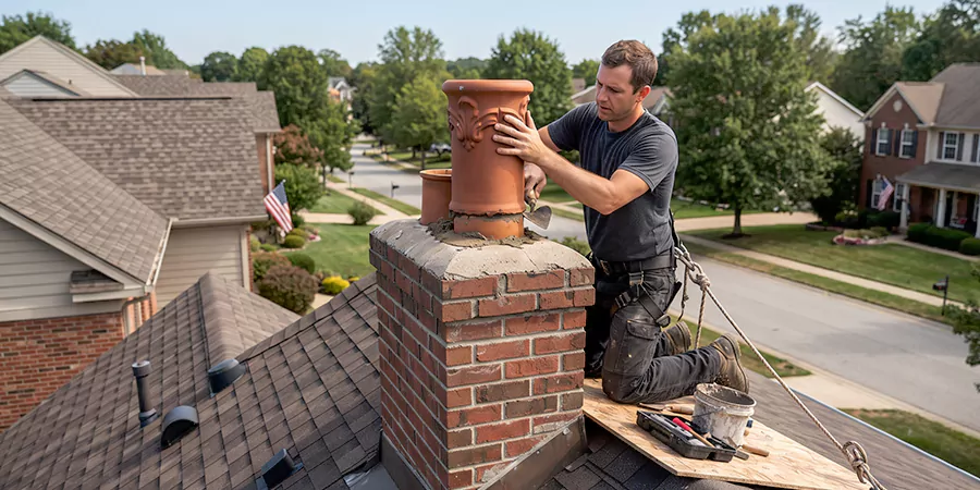 Decorative and Custom Chimney Pot Installation Cherry Hill