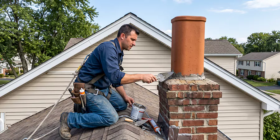 Chimney Pot Leak Repair Cherry Hill