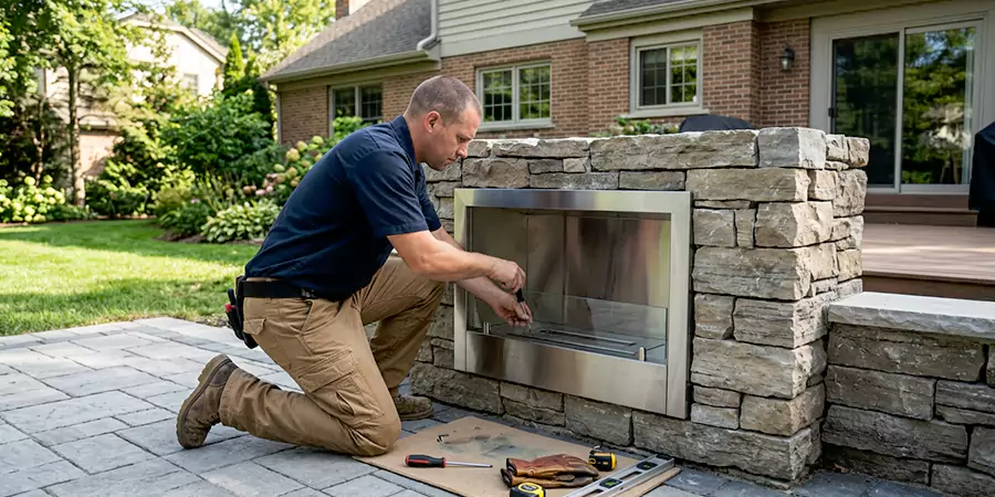 Outdoor Ethanol Fireplace Installation Cherry Hill