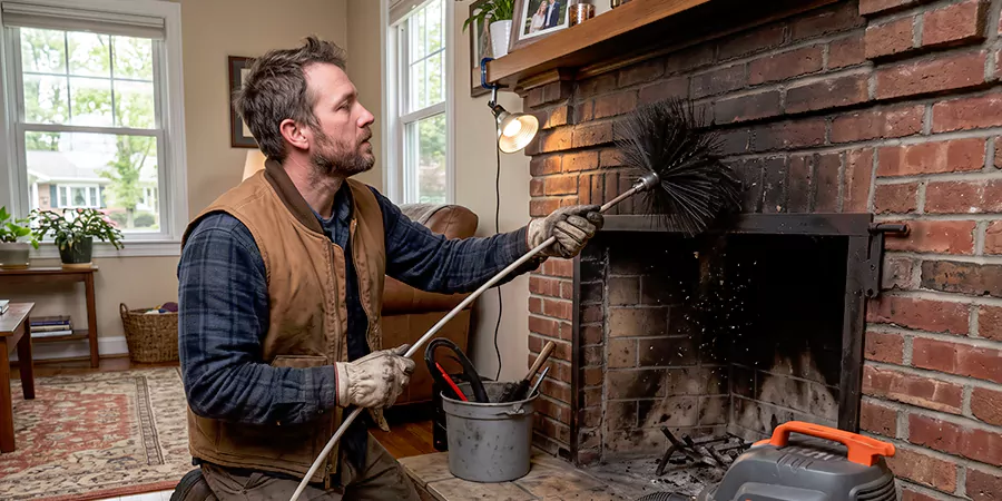 Fireplace Cleaning and Inspection Cherry Hill