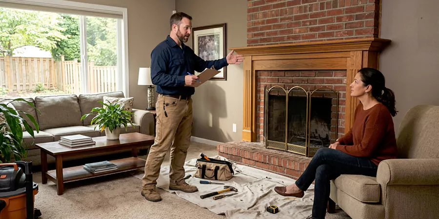 Fireplace and Chimney Removal Service Cherry Hill