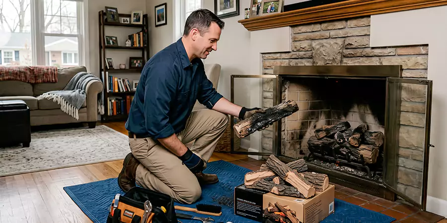 Replacing Gas Fireplace Logs Cherry Hill