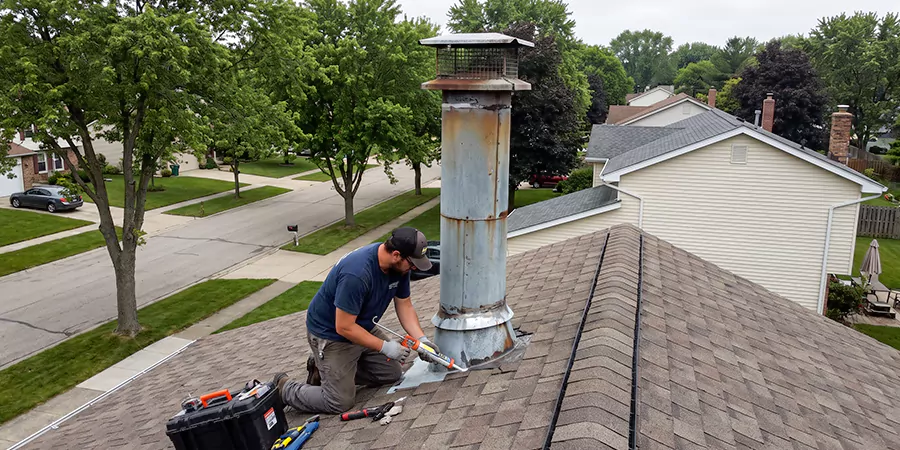 Stone, Stucco, and Metal Chimney Leak Repair Cherry Hill