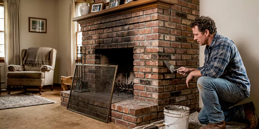 Old Fireplace Safety Repair Cherry Hill
