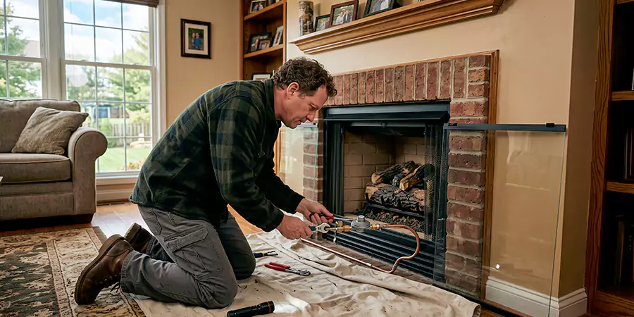 Propane Fireplace Regulator and Gas Line Repair Cherry Hill
